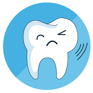 tooth displaying tmj