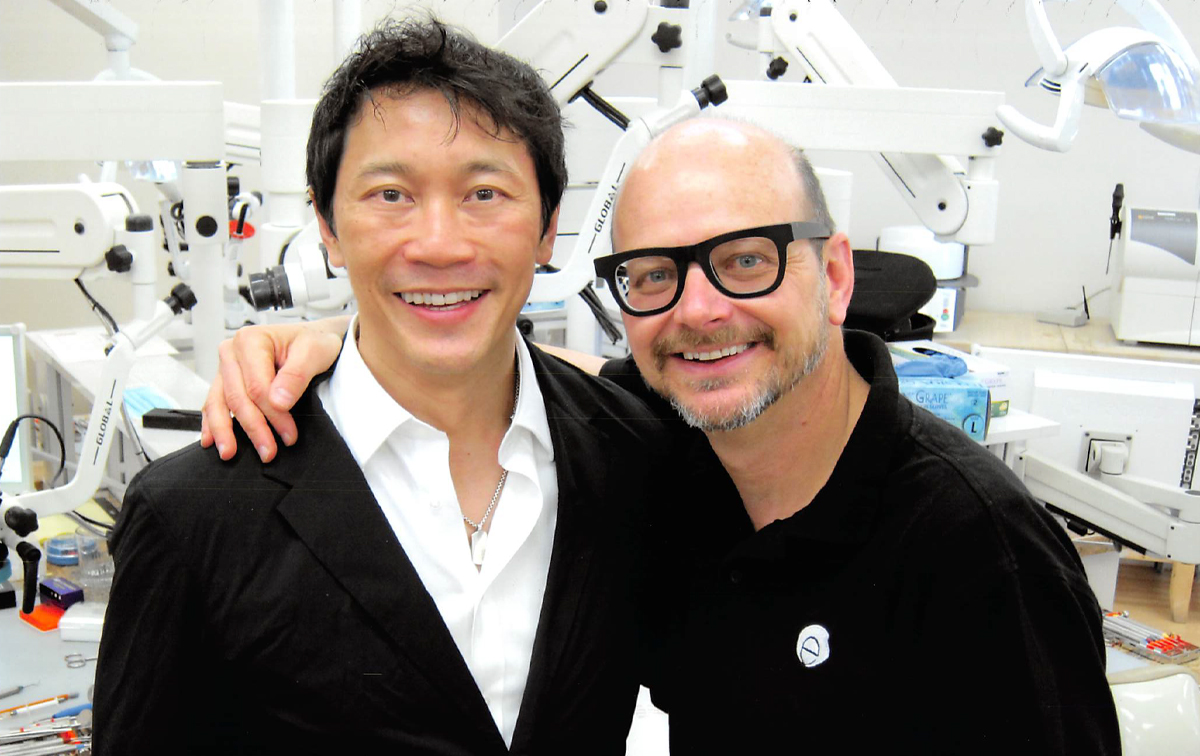 Pascal Magne and Dr Wing